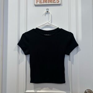 Abercrombie & Fitch Black Baby Tee